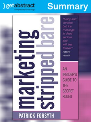 cover image of Marketing Stripped Bare (Summary)